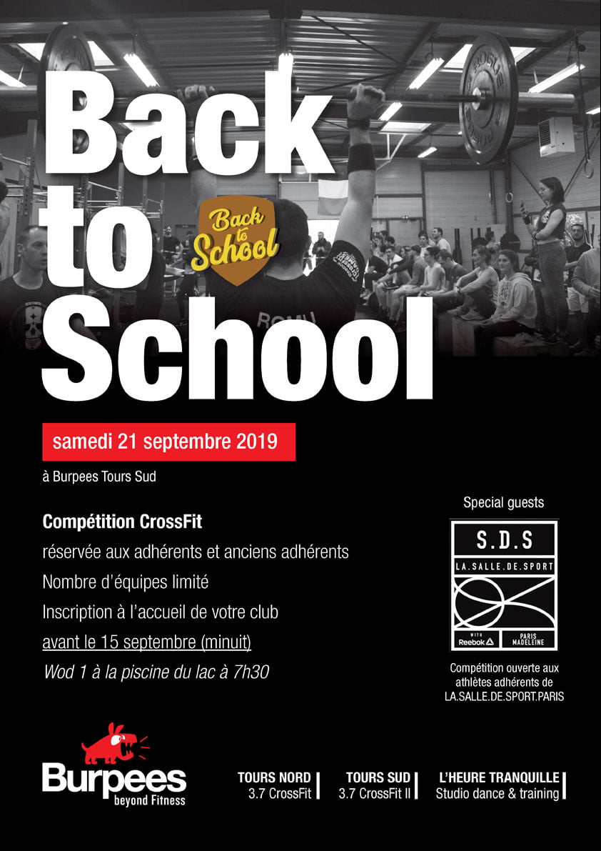 affiche Back to scholl